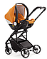 Коляска універсальна 3 в 1, CARRELLO Alfa CRL-6508 3in1 Sunrise Orange, помаранчева, Карелло Альфа, фото 7