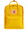 Рюкзак Fjallraven Kanken Classic жовтий. Повсякденний міської водонепроникний рюкзак Канкен, фото 3