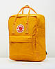 Рюкзак Fjallraven Kanken Classic жовтий. Повсякденний міської водонепроникний рюкзак Канкен, фото 6