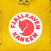 Рюкзак Fjallraven Kanken Classic жовтий. Повсякденний міської водонепроникний рюкзак Канкен, фото 8