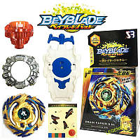 Волчок Beyblade B-79 Starter Drain Fafnir.8.Nt (Бейблейд Стартер Дрейн Фафнир) B79 с пусковым устройством