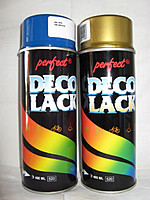Аерозоль Deco Lack 400 мл кольору за каталогом RAL 3003 темно-червоний