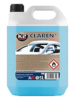 Омивач K2 Claren -40 °C зимовий з нейтральним ароматом 5 л (K645), незамерзайчик, рідина для лобового скла Техно Плюс Арт.K20402