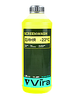 Зимний омыватель для авто Vira -22 °С "Дыня" 1,5 л (VI0500), незамерзайка, жидкость для омывания стекол авто