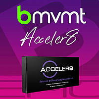 Acceler 8 - продукт клеточного питания, биодобавка натуральная 60 капсул (30 фиолетовых+30 белых)