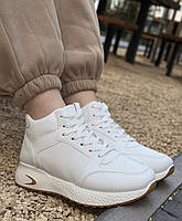 Кросівки жіночі зимові 8 пар у ящику білого кольору 36-41, фото 5