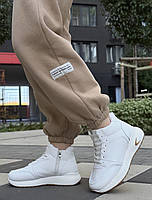 Кросівки жіночі зимові 8 пар у ящику білого кольору 36-41, фото 6