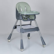 Стільчик для годування BAMBI M 5722 Mint максимальне навантаження 20 кг, фото 2