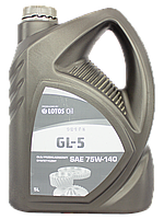 Масло трансмиссионное Lotos Semisyntetic Gear Oil GL-5 75W-140 5 л (WK-K500E20-0N0) Техно Плюс Арт.300203