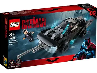 Конструктор LEGO 76181 Super Heroes DC Batman Бетмобіль: гонитва за Пінгвіном