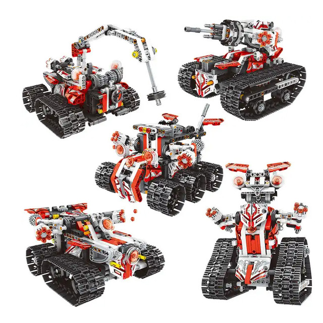 Умный подвижный интеллектуальный робот 5 в 1 STEM программирование, дистанционное управление Умный подвижный интеллектуальный робот 5 в 1 STEM программирование, дистанционное управление