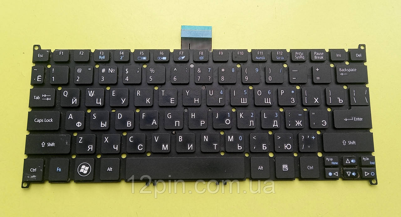 Клавіатура Acer Aspire V5-123 б.у. оригінал., фото 1