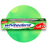 Зубна паста без фтору 75 мл натуральна Whitedent NATURALE