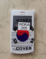 Корпус Nokia 205 (AAA) (білий) (повний комплект)