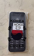 Корпус Nokia 215 (AAA) (черный) (без середины)