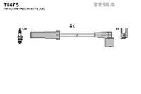 Провода зажигания высоковольтные, инжектор ВАЗ 21214, 2123 1.7 силикон Tesla (T867S) Техно Плюс Арт.200253