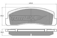 Тормозная колодка дисковая передняя ВАЗ 2121 Tomex (TX 12-16) Техно Плюс арт.650103