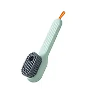 Щітка для взуття з дозатором 16 см