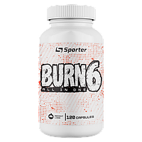 Сжигатель жира SPORTER BURN6 120 капсул