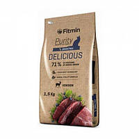 Fitmin cat Purity Delicious 1,5 кг дичь / вкусный комплексный корм с тщательно подобранных ингредиентов для