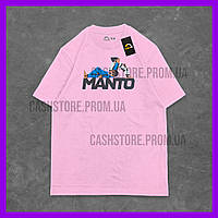 Футболка Manto розовая с биркой | Манто | Мужская