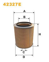 Фильтр воздушный Iveco 90, Euro Cargo; Doppstadt Trac Wix Filters (42327E) Техно Плюс Арт.328085