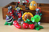 Набор фигурок 10 шт с Зомби Босом Растения против зомби | Plants vs Zombies - игрушка