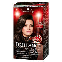 Фарба для волосся Brillance 924-Шоколадний кутюр 142.5 мл (4015100200638) (код 1497811)