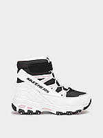 Детские ботинки D'Lites 664200LWBPK Skechers 1 (32) Белый