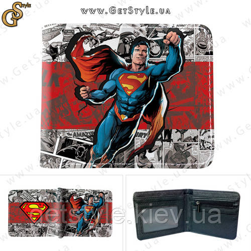 Гаманець Супермен Superman подарункове паковання, фото 1