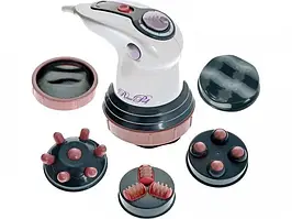 Інфрачервоний антицелюлітний вібромасажер із 4 насадками