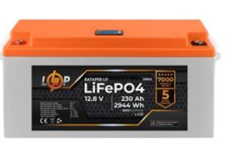 LiFePO4 акб 12 вольт, V, в, 230 ампер годин, ah, акумулятор глибокого розряду