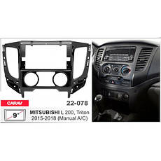 Перехідна рамка Mitsubishi L200 Carav 22-078, фото 5