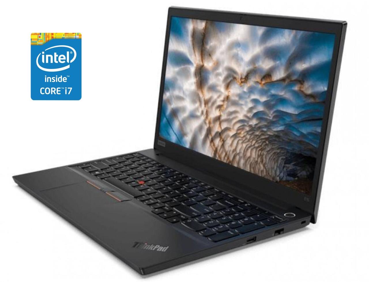 Ноутбук Lenovo ThinkPad E15/ 15.6" (1920x1080)/ Core i7-10510U/ 16 GB RAM/ 256 GB SSD/ UHD