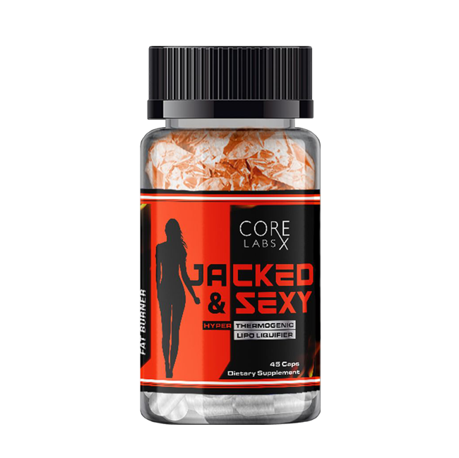 Жироспалювач Core Labs X Jacked & Sexy 45 caps