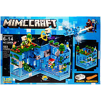 Конструктор "Minecraft" LB606, 503 элемента, LED