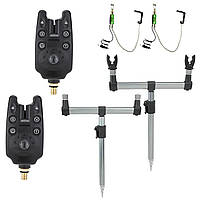 Набір буз-бар Hirisi на 2 вудлища 2 Сигналізатори Hirisi B1128 і 2 Свингери Hirisi B1101