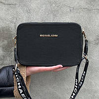 Черная женская сумка Michael Kors Ginny Crossbody