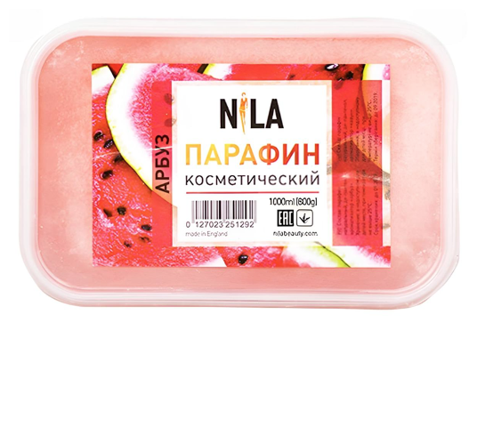 Nila Твердий косметичний парафін Кавун, 1000 мл/800 г, фото 1