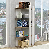 Стелаж для дому D9. Полиця для книг етажерка, поличний стелаж книжкова шафа
