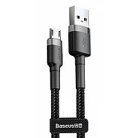 Дата кабель Baseus Cafule MicroUSB Cable 2.4A (0.5m) (CAMKLF-A) MAS