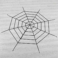 Павутина на Хелловін 13644 1.5х5 м чорна