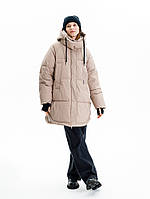 Женская куртка цвет капучино ЦБ-00223820