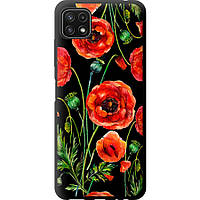 Чехол tpu на телефон Samsung Galaxy A22 5G A226B Нарисованные маки "4278b-2581-58250"