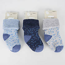 Махрові шкарпетки для новонароджених TM Arti оптом р.6--12 міс.