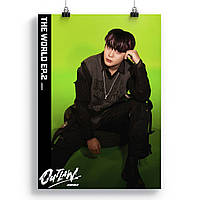 Плакат Ateez 115 Jongho