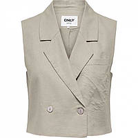 Поло Only Caro Linen Vest Ld99 Silver Lining, оригінал. Доставка від 14 днів