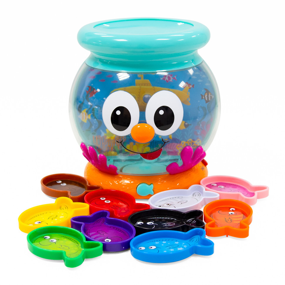 Інтерактивна навчальна іграшка Smart-Акваріум KIDDI SMART 207659 український і англійський, фото 1