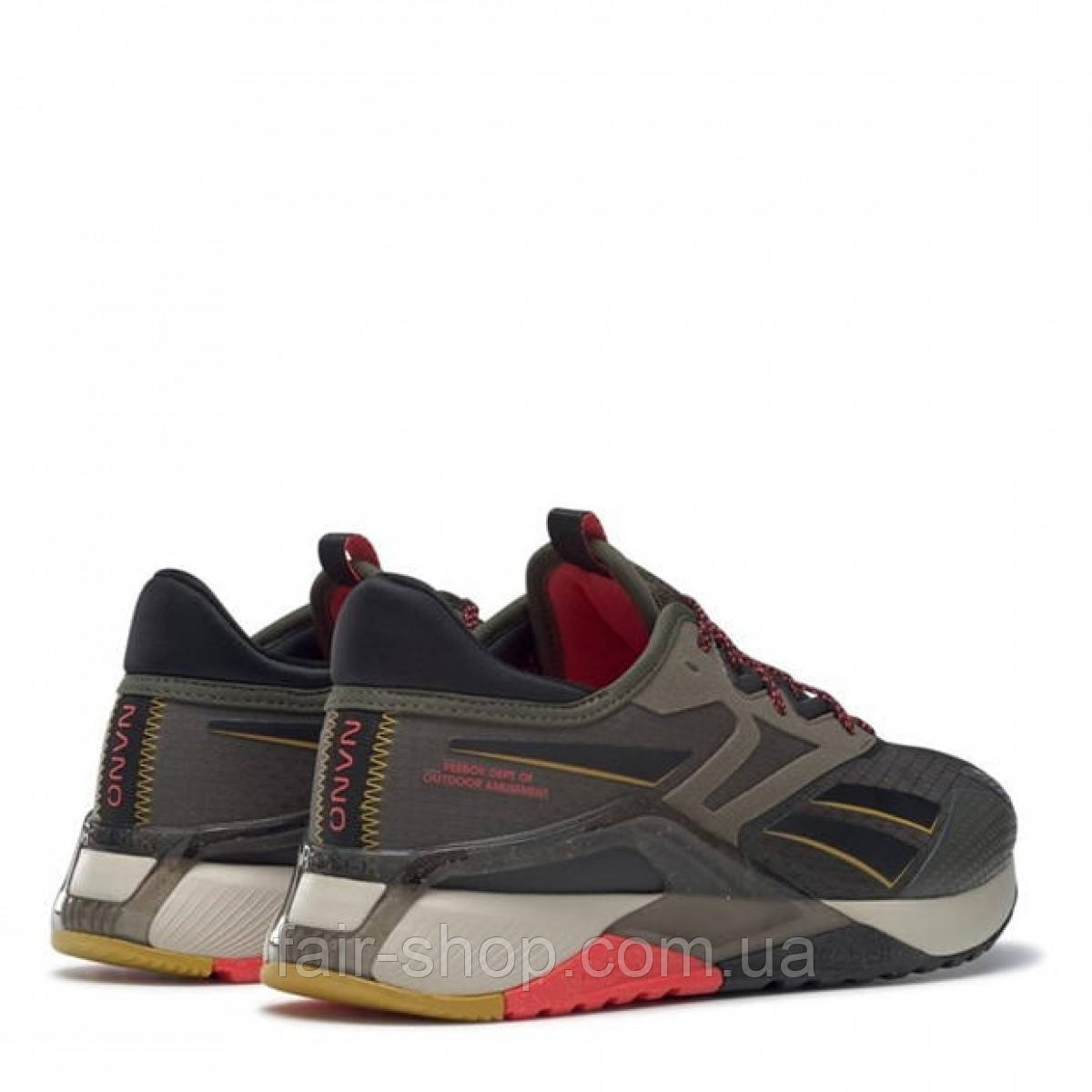 Reebok Nano X2 Adventure Grn Blk Cherry 14