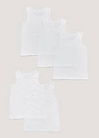 Майка для хлопчика біла Matalan; ціна за 1 шт., розмір 104-110